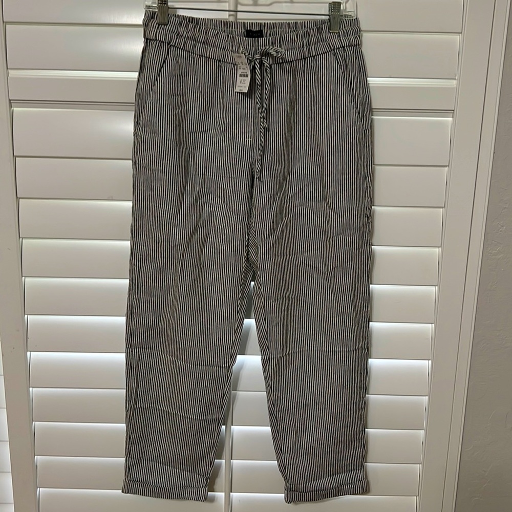 Jcrew tie waist pants